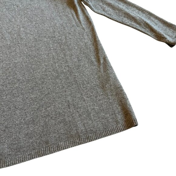 Eileen Fisher 100% Cashmere Sweater Mini Dress Tunic Soft Stretch Size XS Womens - Picture 3 of 11